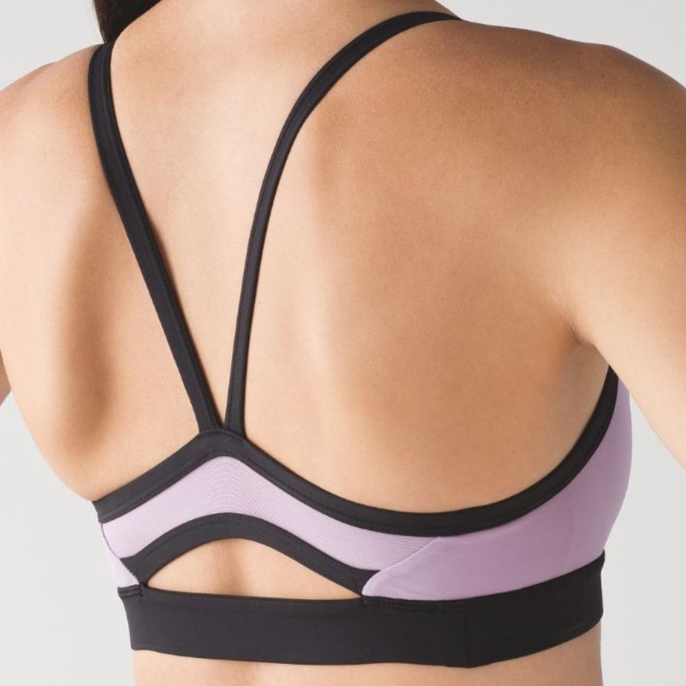 LIKE NEW Lululemon Rise and Run Bra